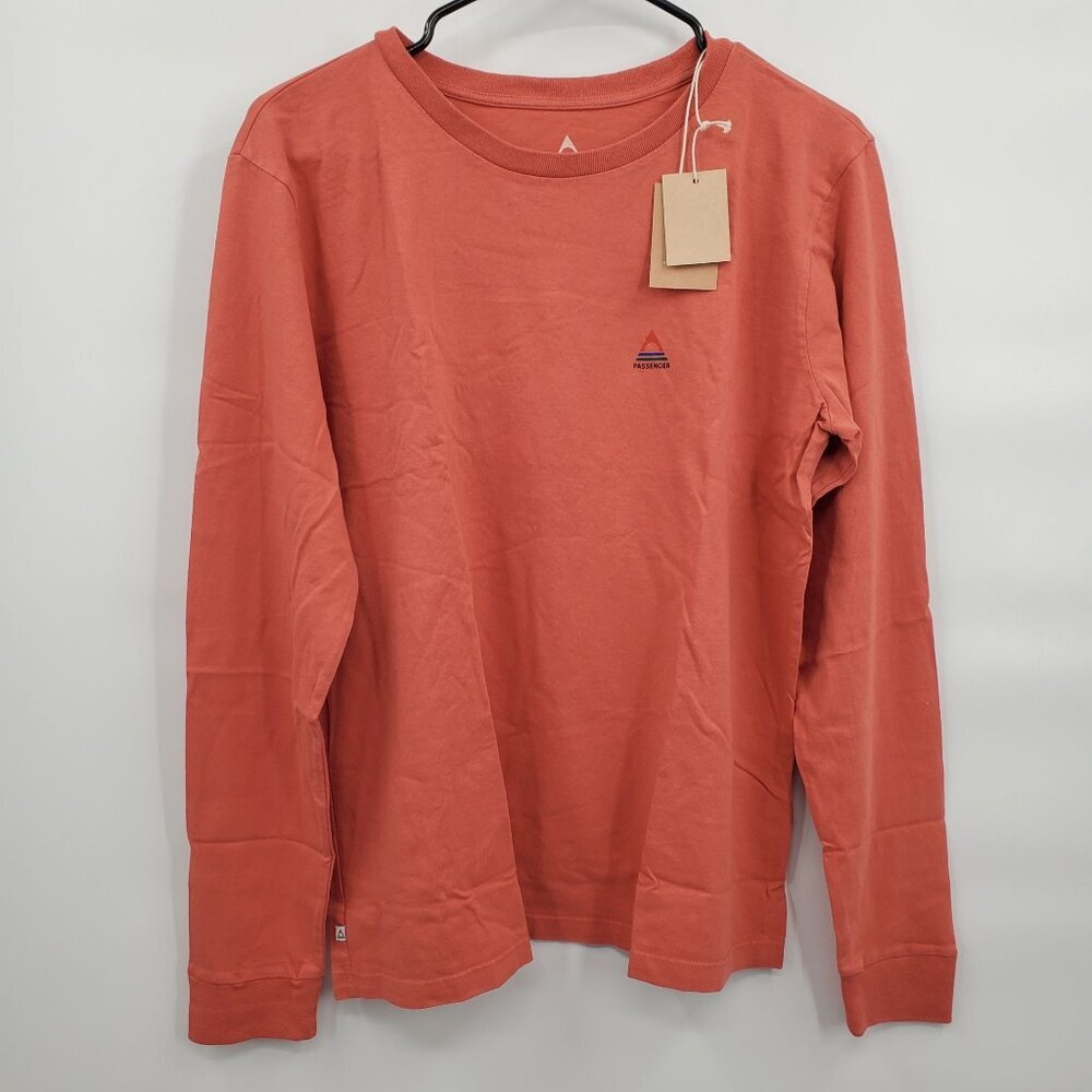 Passenger Classic Recycled Cotton Long Sleeve Sweatshirt Top Men Size Medium NWT